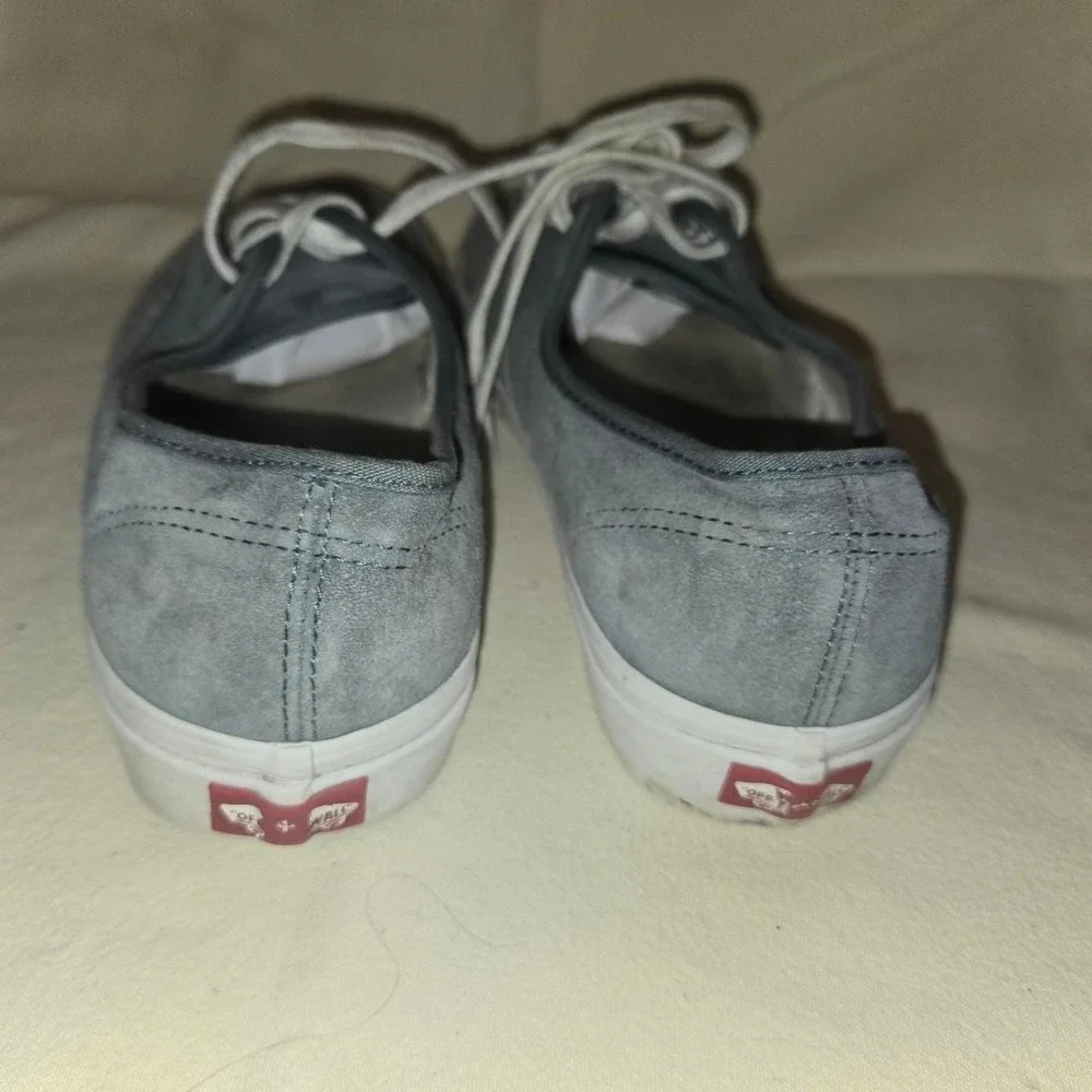 Vans Authentic Pig Suede 'Ashley Blue' Sneakers Size 10